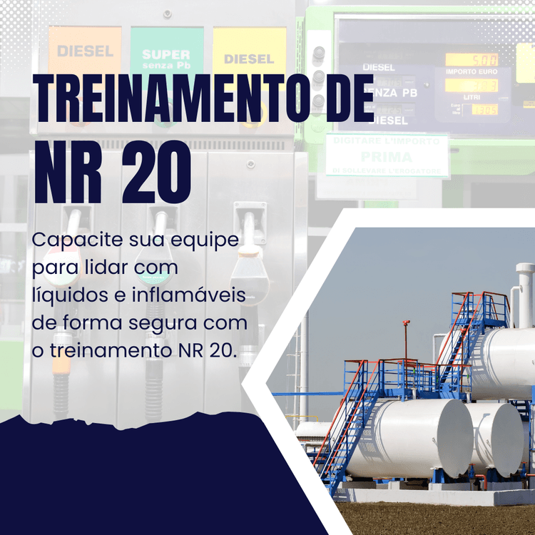 NR 20 - Condições de segurança e saúde no trabalho com inflamáveis e líquidos combustíveis